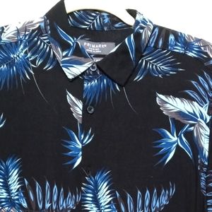 Nice blue men shirt size m